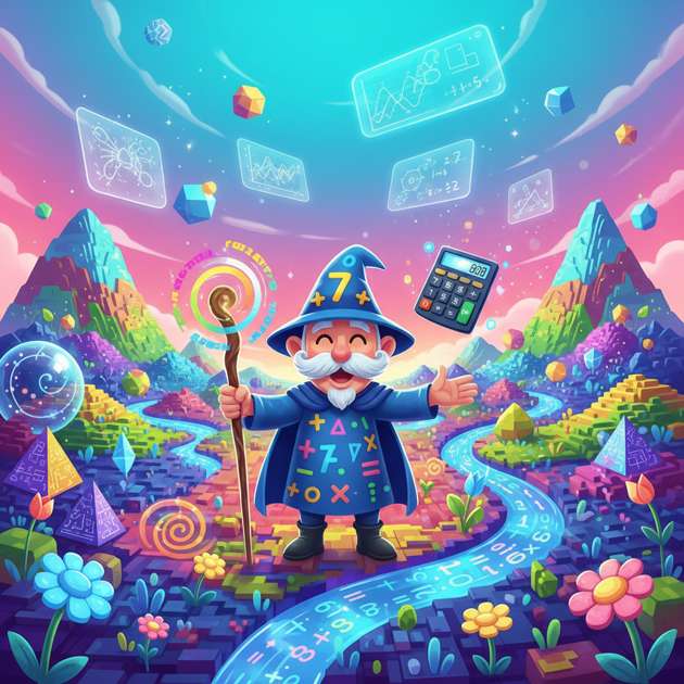 Numble's Magical Math Quest - Jabali AI Poster