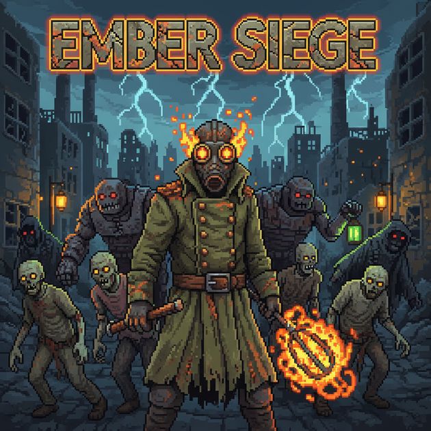 Ember Siege - Jabali AI Poster