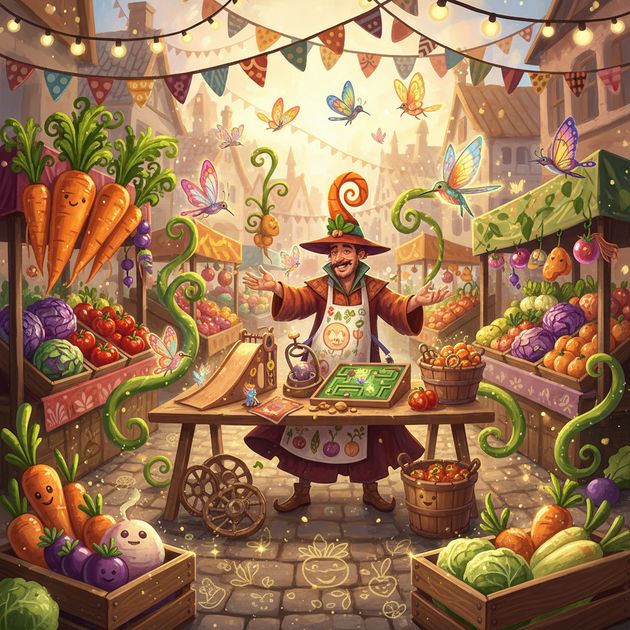 Apron & Oddments: Bazaar Bash - Jabali AI Poster