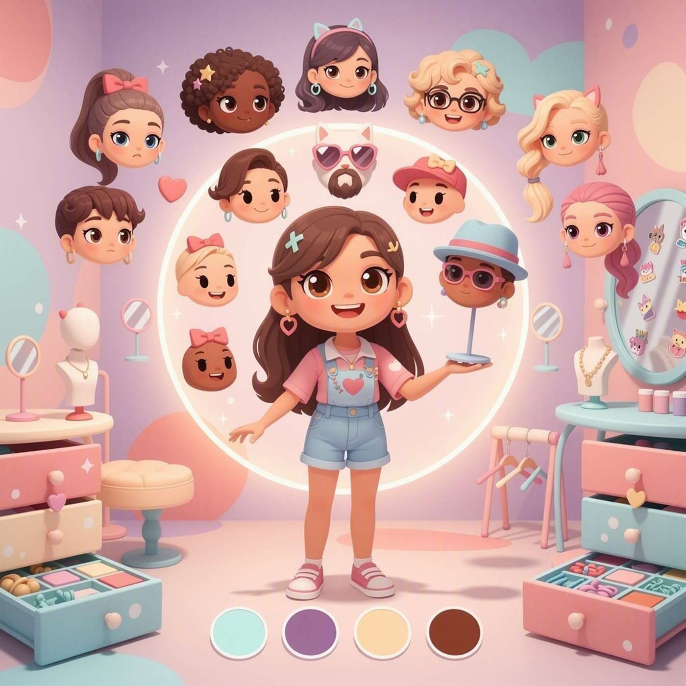 OC Creator Fun Lab game artwork