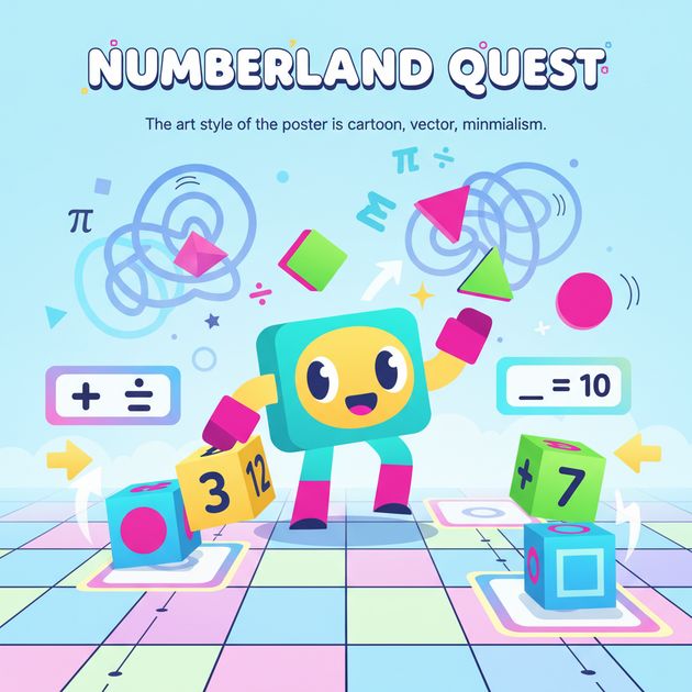 Numberland Quest - Jabali AI Poster