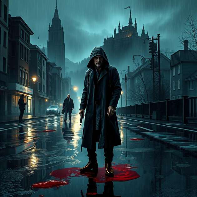 Vigil: City of Rain - Jabali AI Poster