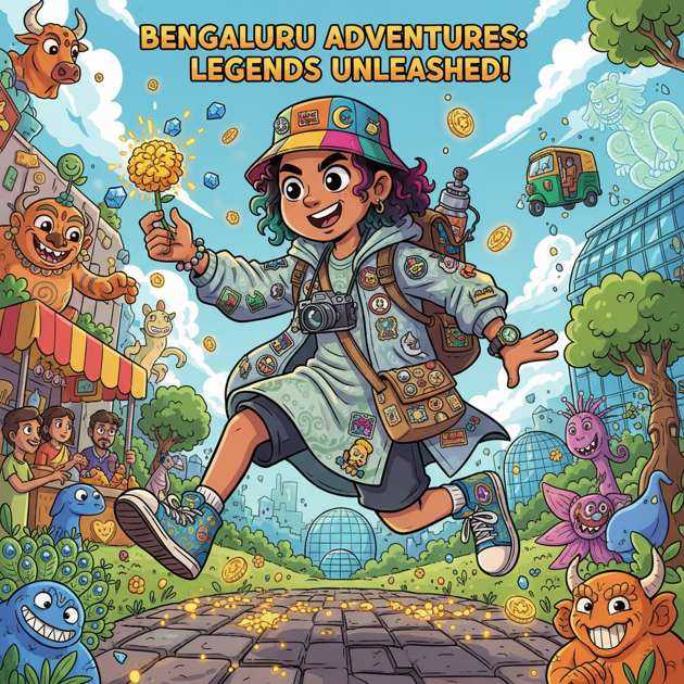 Bengaluru Bazaar Blitz - Jabali AI Poster