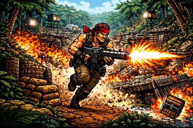 Frontline Commando Mod - Jabali AI Poster