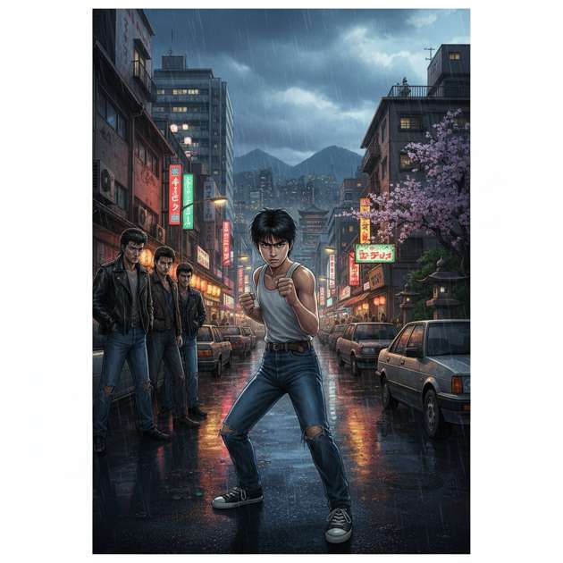 Shenmue - Jabali AI Poster