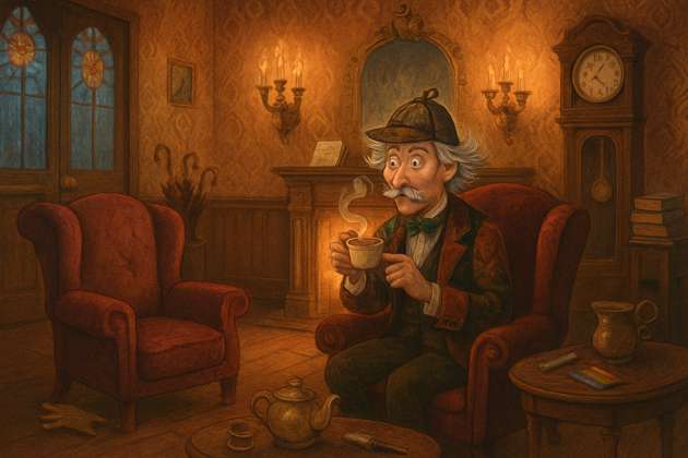 Parlor of Peculiar Perils - Jabali AI Poster