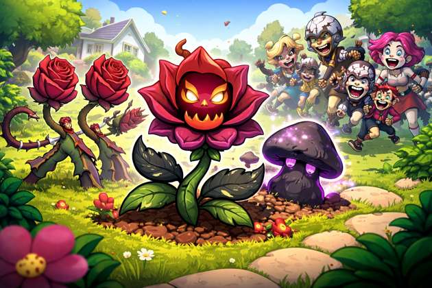 Flora vs Zumbis 2D - Jabali AI Poster