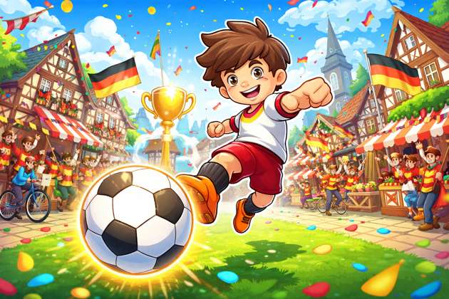 WM Hame Fußballfieber - Jabali AI Poster