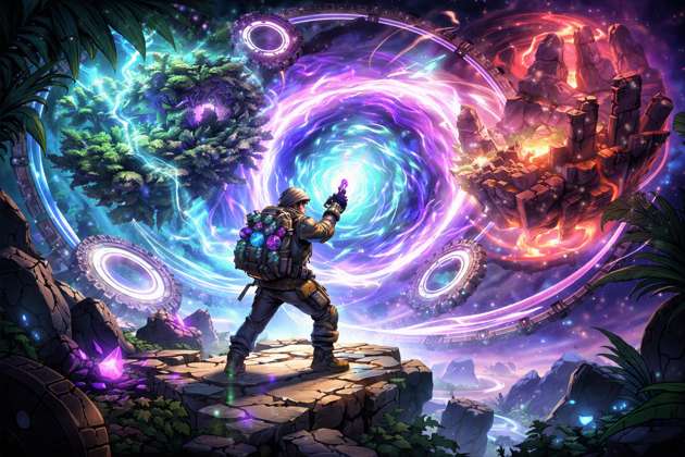Riftbound: Lost Worlds - Jabali AI Poster
