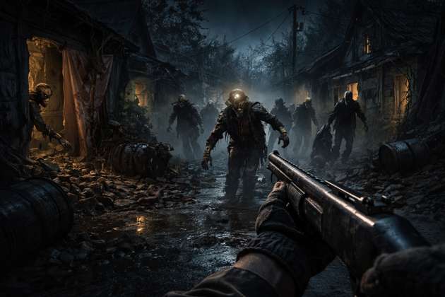 Midnight Zombie Siege - Jabali AI Poster