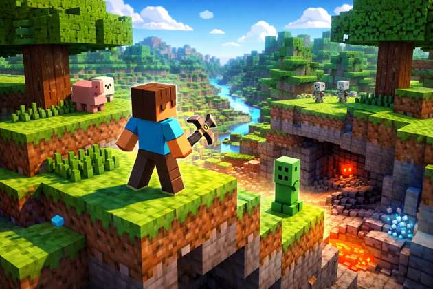 Block by Block Adventures - Jabali AI Poster