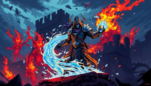 Tides of Inferno - Jabali AI Poster