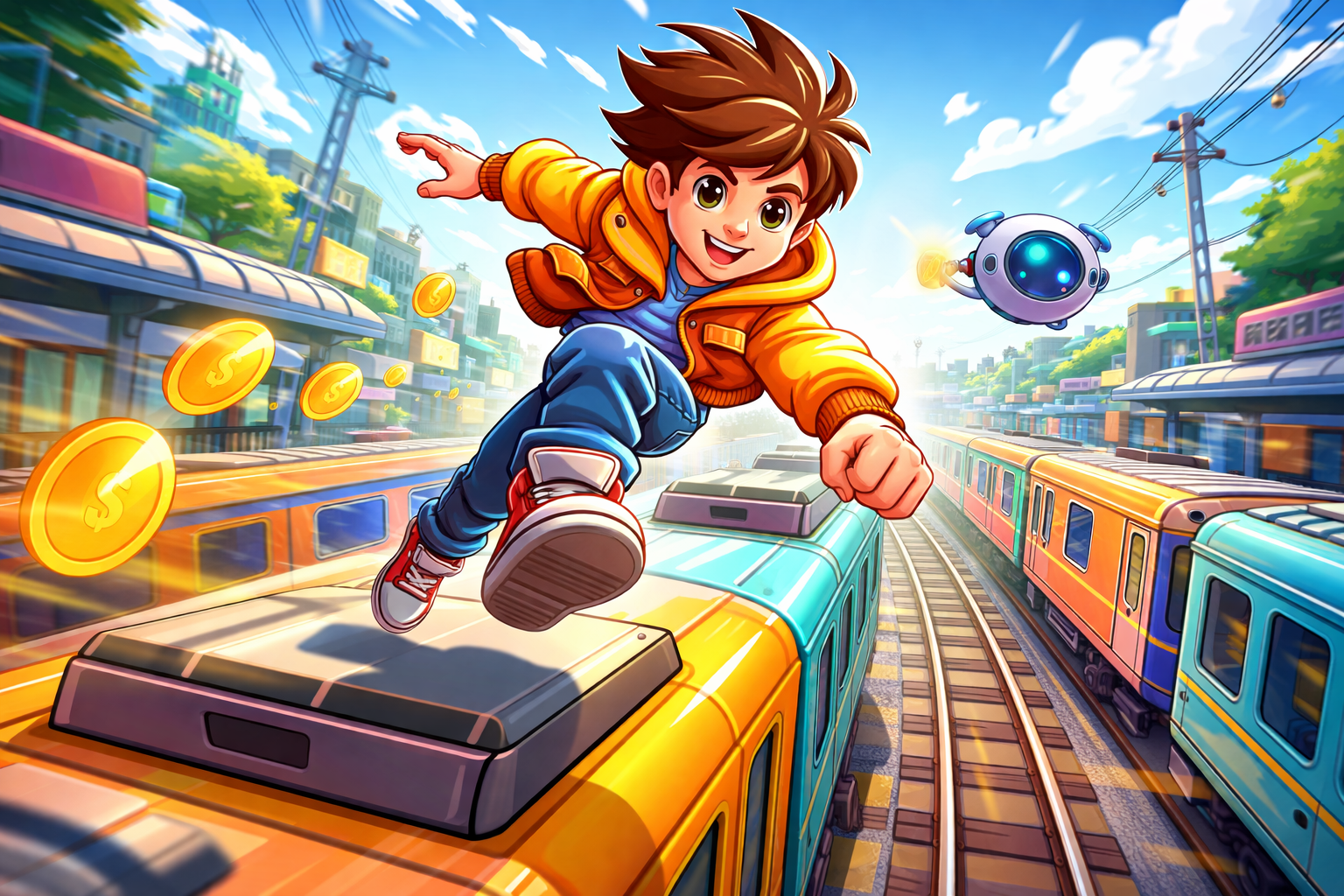 Poppy Rush 3D - Instant game by Jabali AI