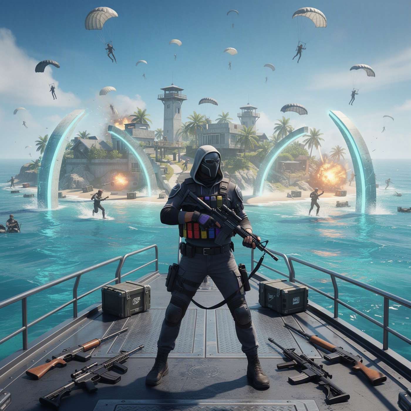 SkyDrop Royale game artwork