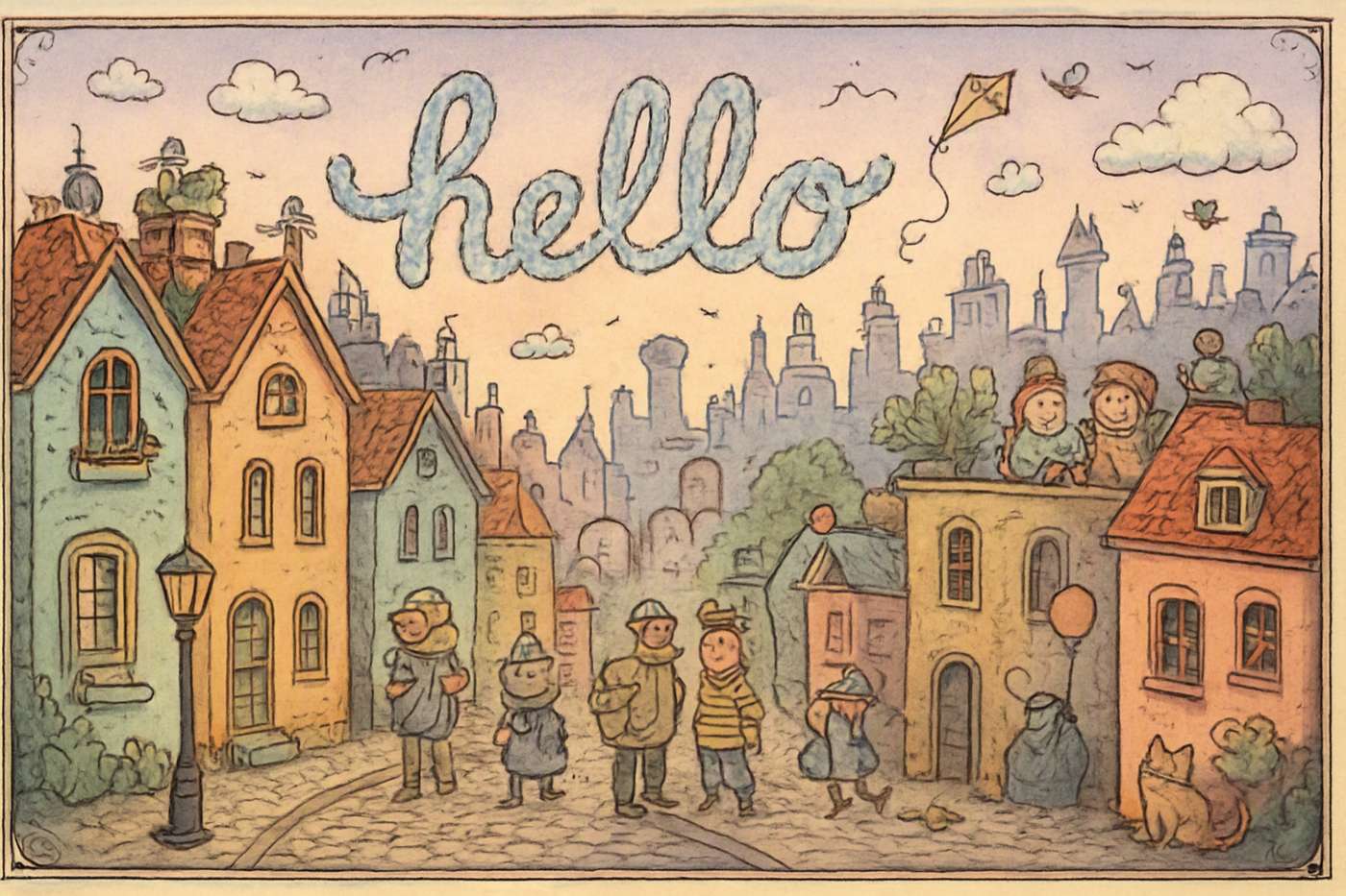 Hello City: Curious Wonders game artwork