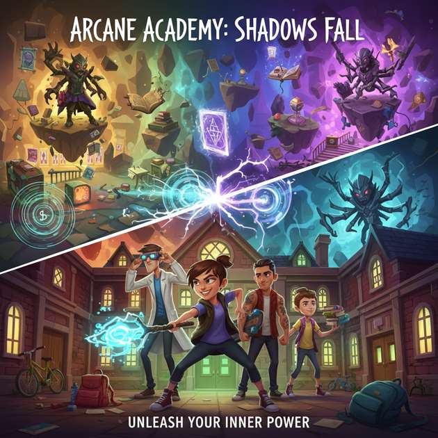 School of Hidden Realms - Jabali AI Poster