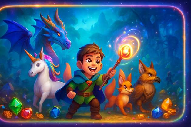 Mythical Clicker Quest - Jabali AI Poster