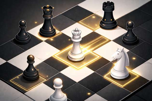 ChessCraft: Modern Moves - Jabali AI Poster