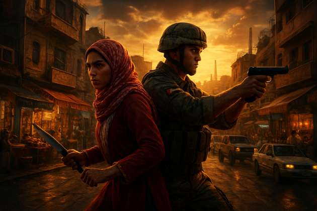 Streets of Zarqa - Jabali AI Poster