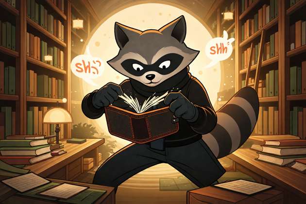 Silent Rip Library Heist - Jabali AI Poster