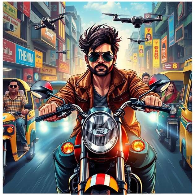 Ride & Hide: Chennai - Jabali AI Poster