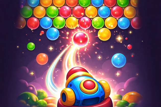 Bubble Pop Blitz - Jabali AI Poster