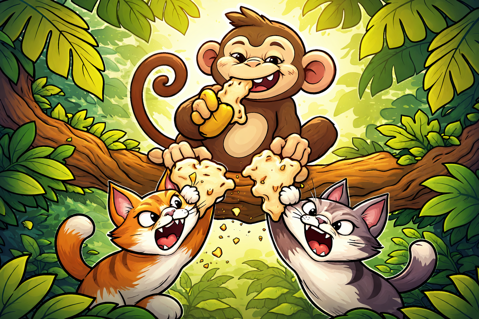 Jungle Judge: Bandar Ki Roti Chalaki - Instant game by Jabali AI