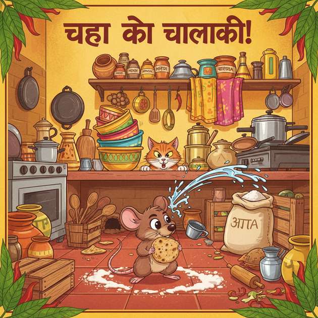 Chuha Kitchen Dash - Jabali AI Poster