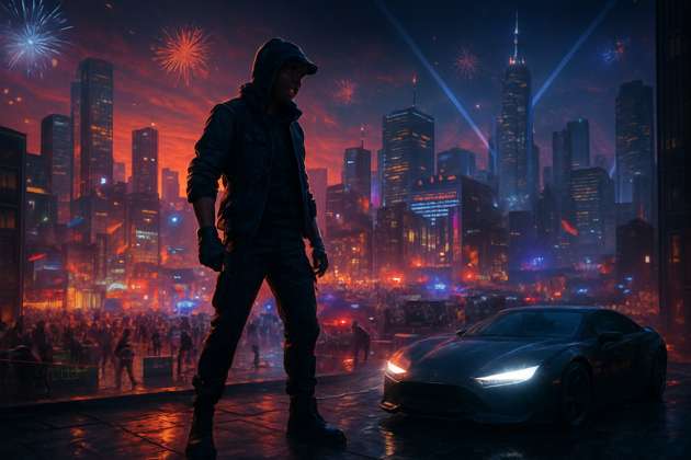 City Under Watch - Jabali AI Poster