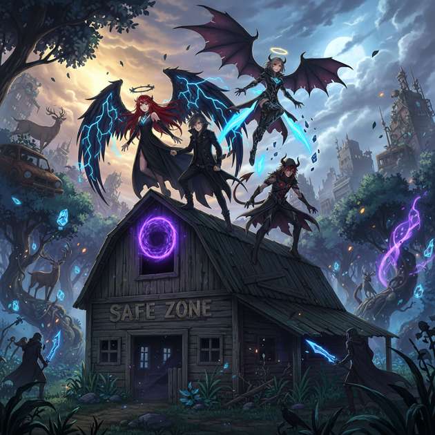 Demon Soul Hunter - Boss Fight - Jabali AI Poster