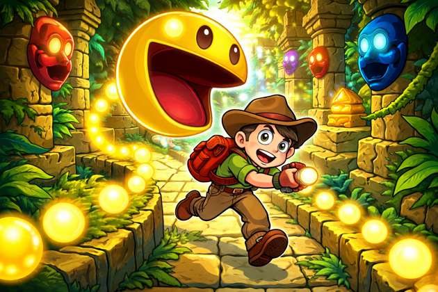 Temple Dash Maze - Jabali AI Poster