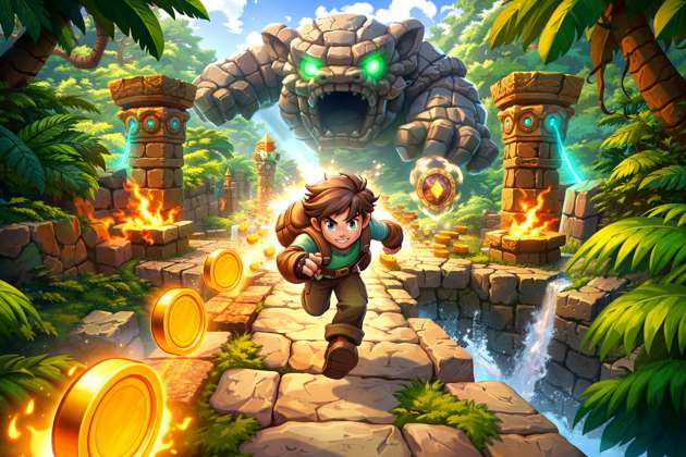Mystic Dash - Jabali AI Poster