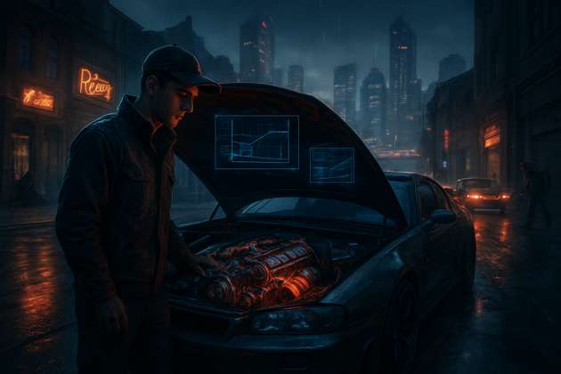 Engine Architect & Drive Simulator - Jabali AI Poster