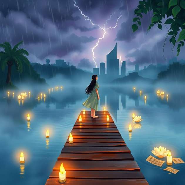 The Lake That Remembers - Jabali AI Poster