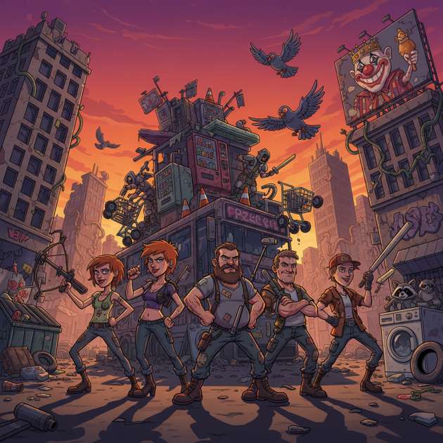 Wasteland Wackos - Jabali AI Poster