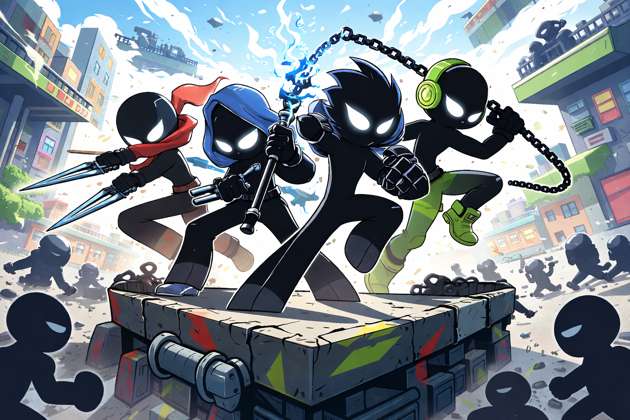 Stick Clash Legends - Jabali AI Poster