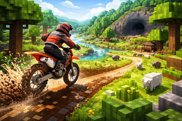 BlockTrail Moto Realms - Jabali AI Poster