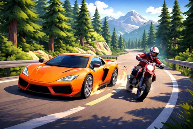 Mountain Ride Simulator Open World INDIA - Jabali AI Poster