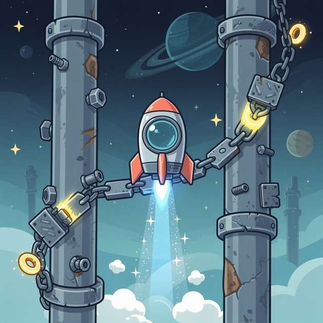 Flappy Starship - Jabali AI Poster