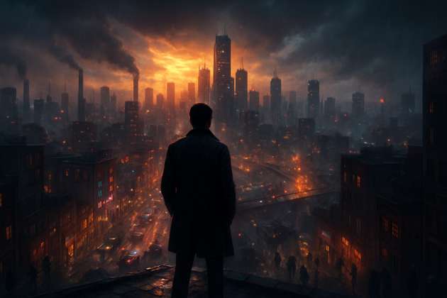 City of Vice - Jabali AI Poster