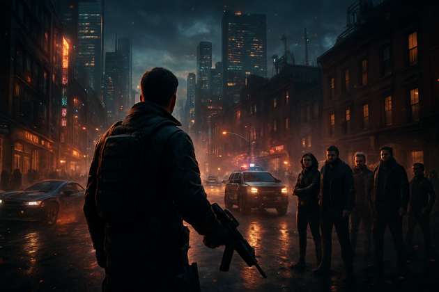 City of Divide - Jabali AI Poster