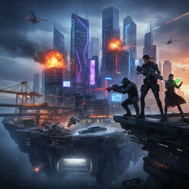 Battle Storm - Jabali AI Poster