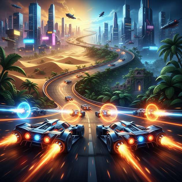 Velocity Rivals: Combat Track - Jabali AI Poster