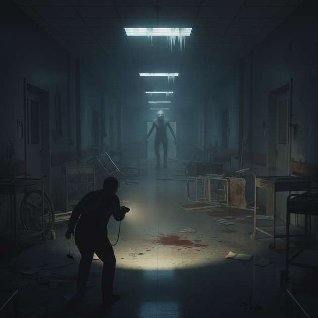 Hospital After Dark - Jabali AI Poster