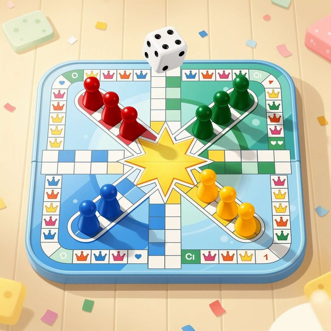 Ludo Lucky Race game artwork