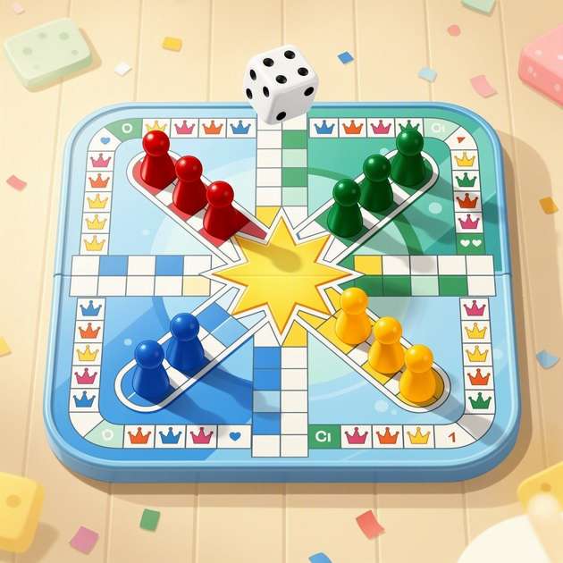 Ludo Lucky Race - Jabali AI Poster