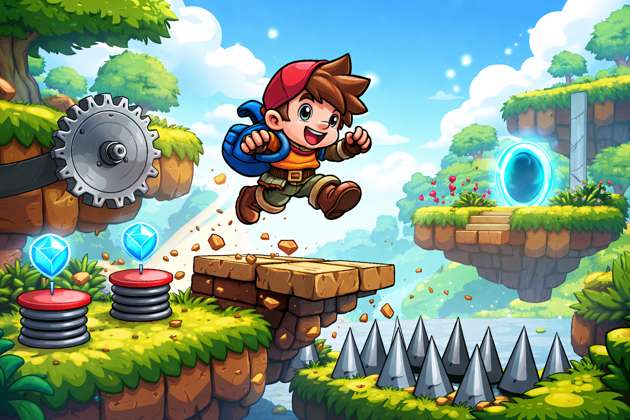 Pixel Dash - Jabali AI Poster