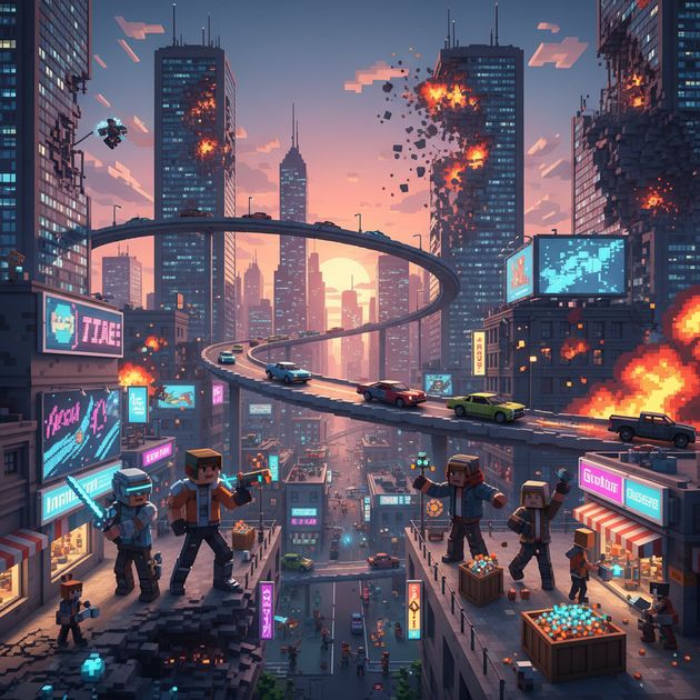 Citycraft Revolution - Jabali AI Poster