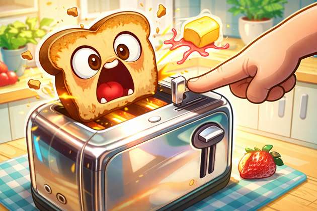 Toast Panic - Jabali AI Poster