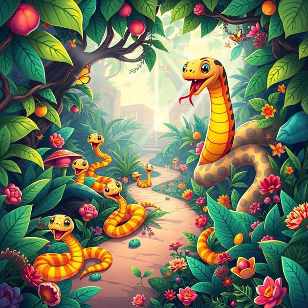 Jungle Slink Quest - Jabali AI Poster